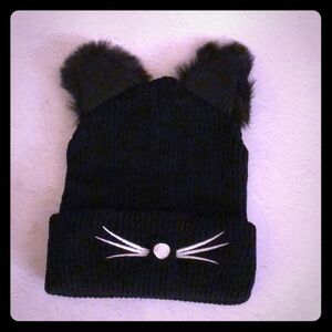 LAST ONE NEW Kitty Cat Beanie Cap